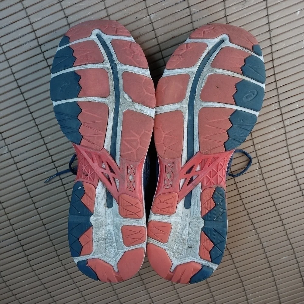 Asics gel kayano 24 men's Flytefoam Duomax blue sneakers size 13 .  27pm